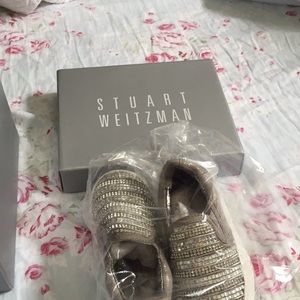 Size 5 sneakers with rhinestone